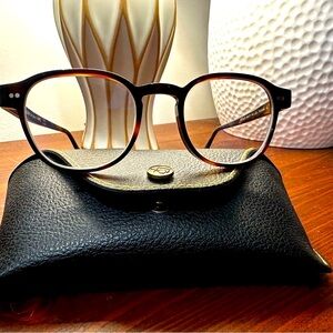 Moscot Arthur glasses in tortoise size 48-21-145